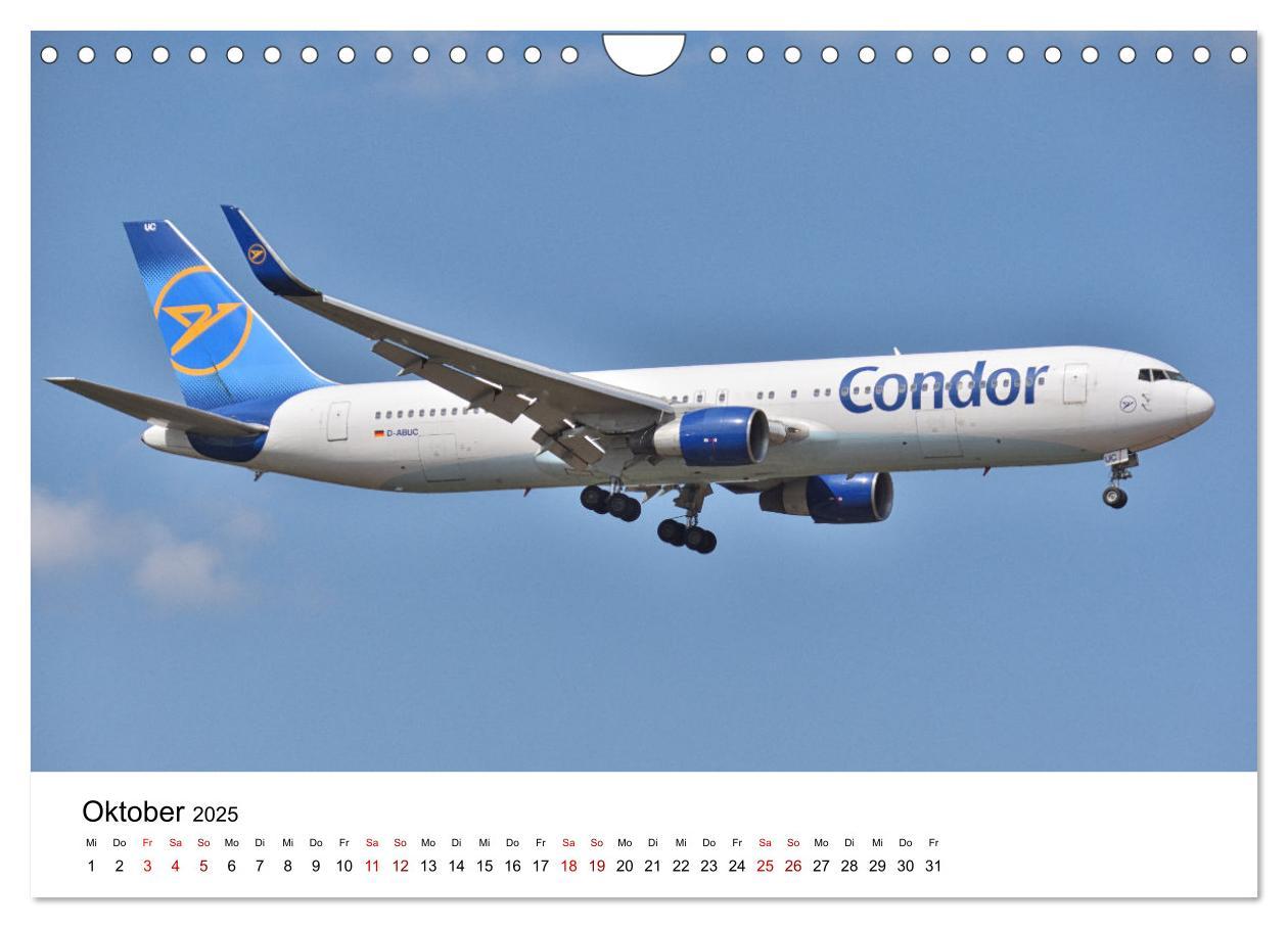 Bild: 9783435018987 | Flugzeuge aller Art (Wandkalender 2025 DIN A4 quer), CALVENDO...