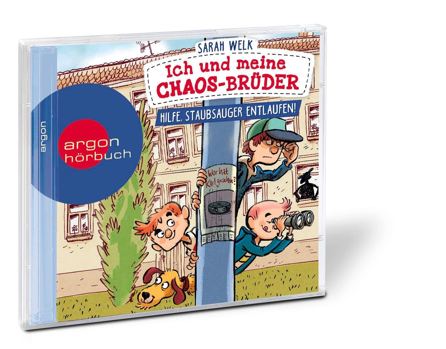 Bild: 9783839842294 | Ich und meine Chaos-Brüder - Hilfe, Staubsauger entlaufen! | Welk | CD