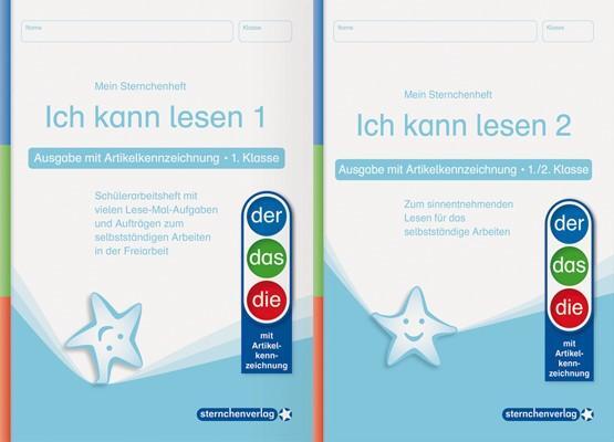 Cover: 9783946904120 | Ich kann lesen 1 und 2 - Ausgabe mit Artikelkennzeichnung für die...