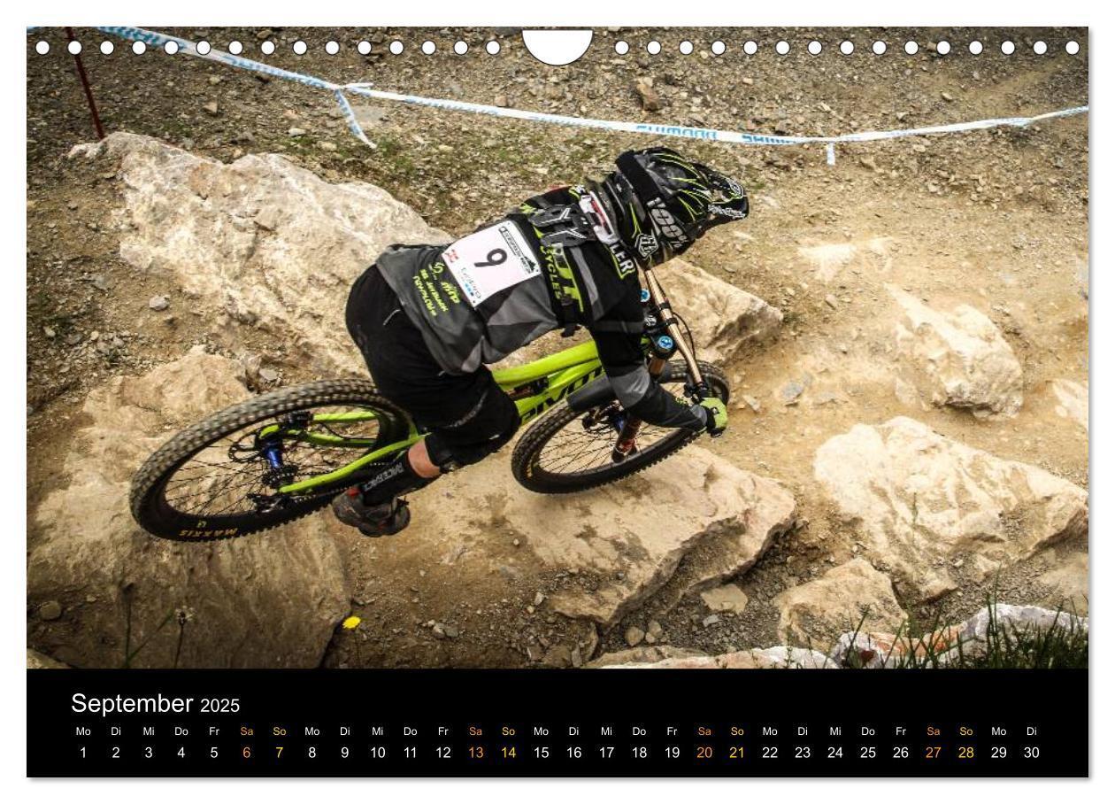 Bild: 9783435725137 | Downhill Racing 2025 (Wandkalender 2025 DIN A4 quer), CALVENDO...