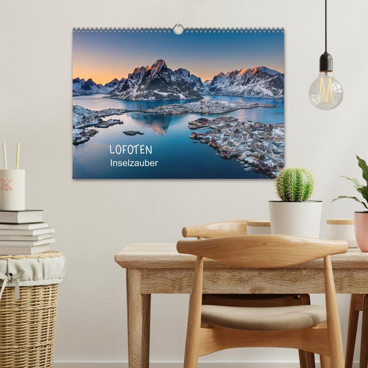 Bild: 9783435218820 | Lofoten Inselzauber (Wandkalender 2025 DIN A3 quer), CALVENDO...