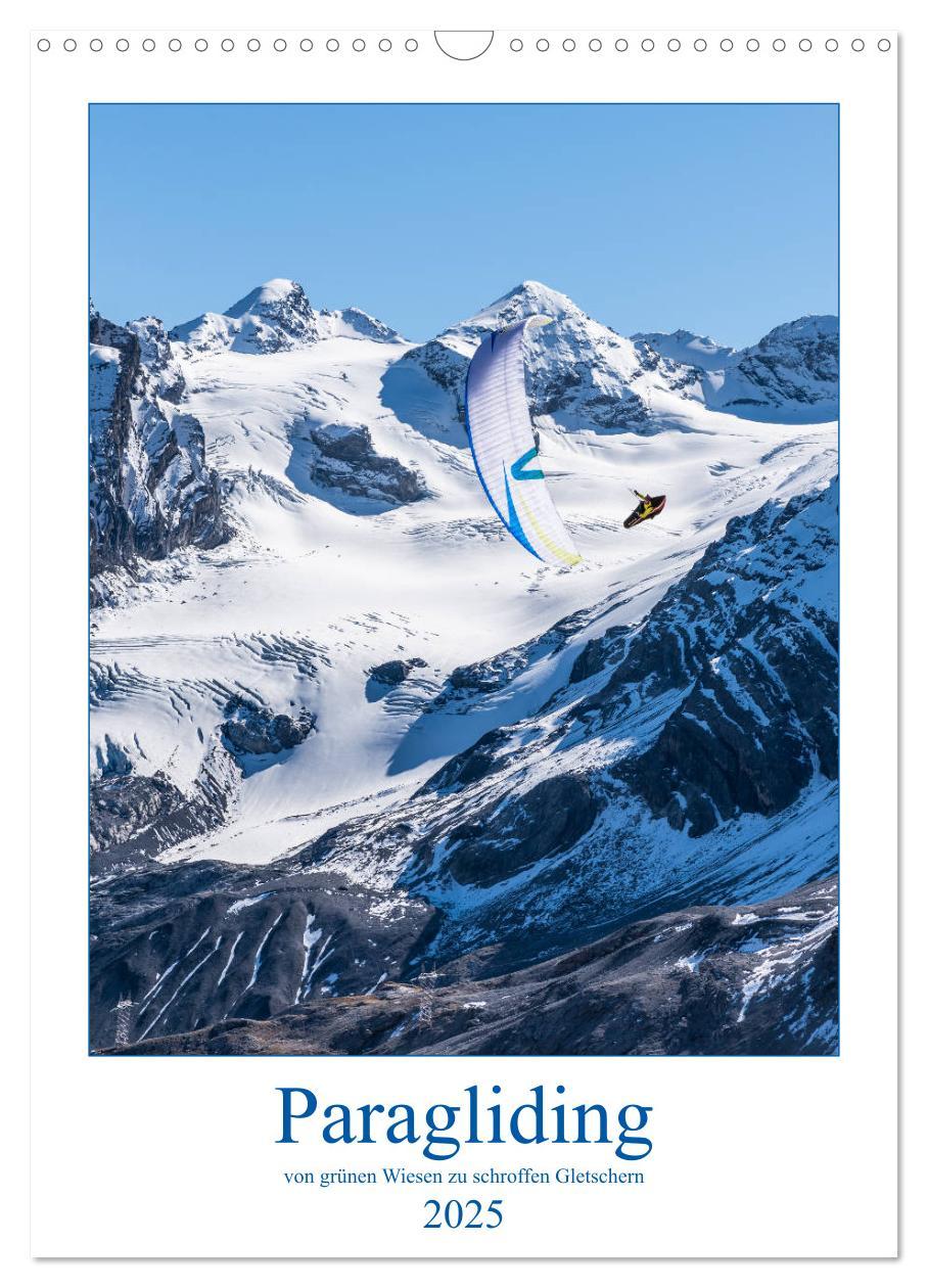 Cover: 9783435981984 | Paragliding - von grünen Wiesen zu schroffen Gletschen...