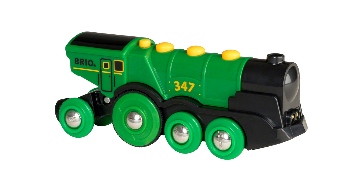 Bild: 7312350335934 | BRIO World 33593 Grüner Gustav elektrische Lok -...