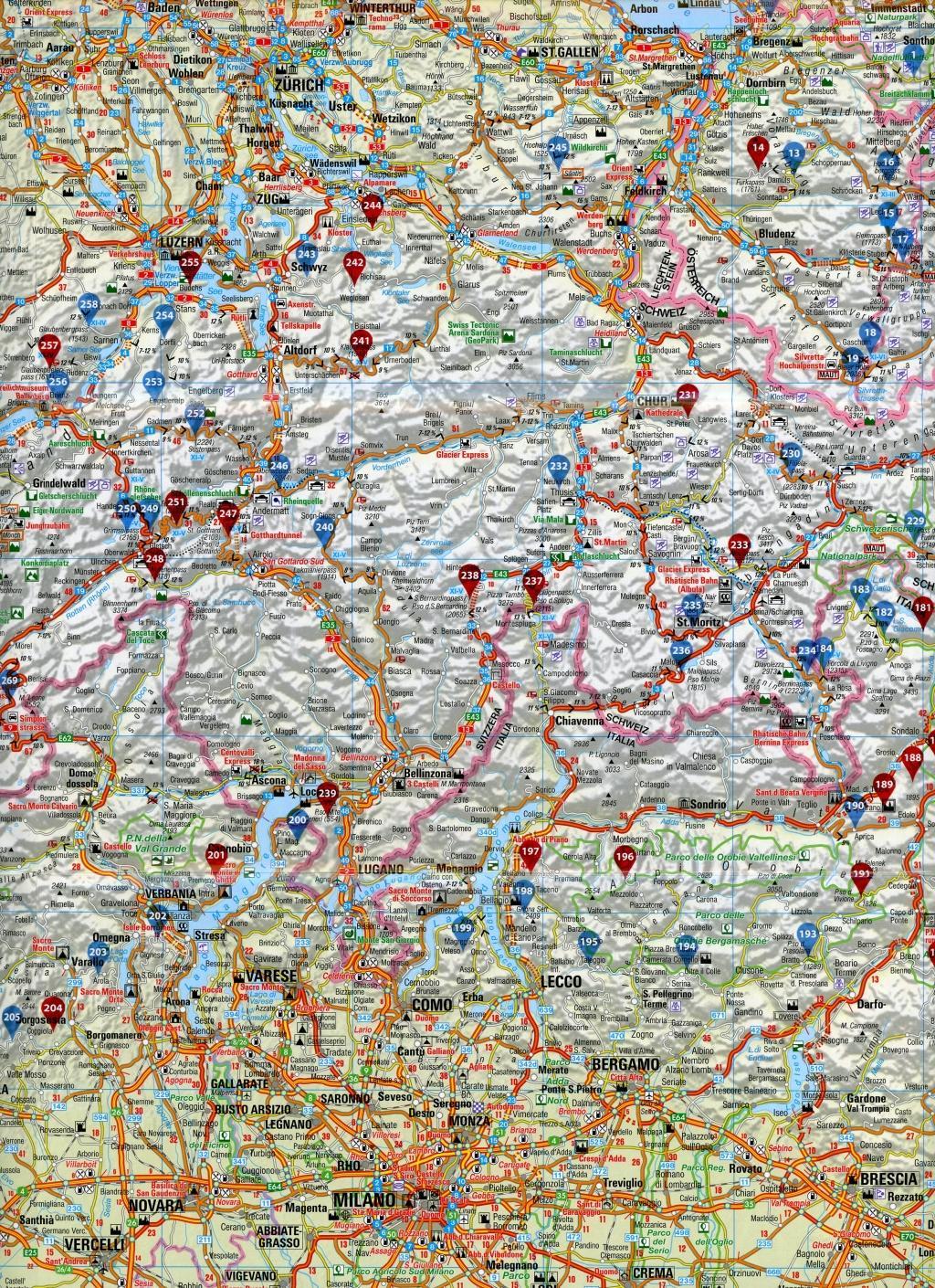 Bild: 9783937063652 | FolyMaps Alpenpässe 1:800 000 Spezialkarte | Bikerbetten | Deutsch