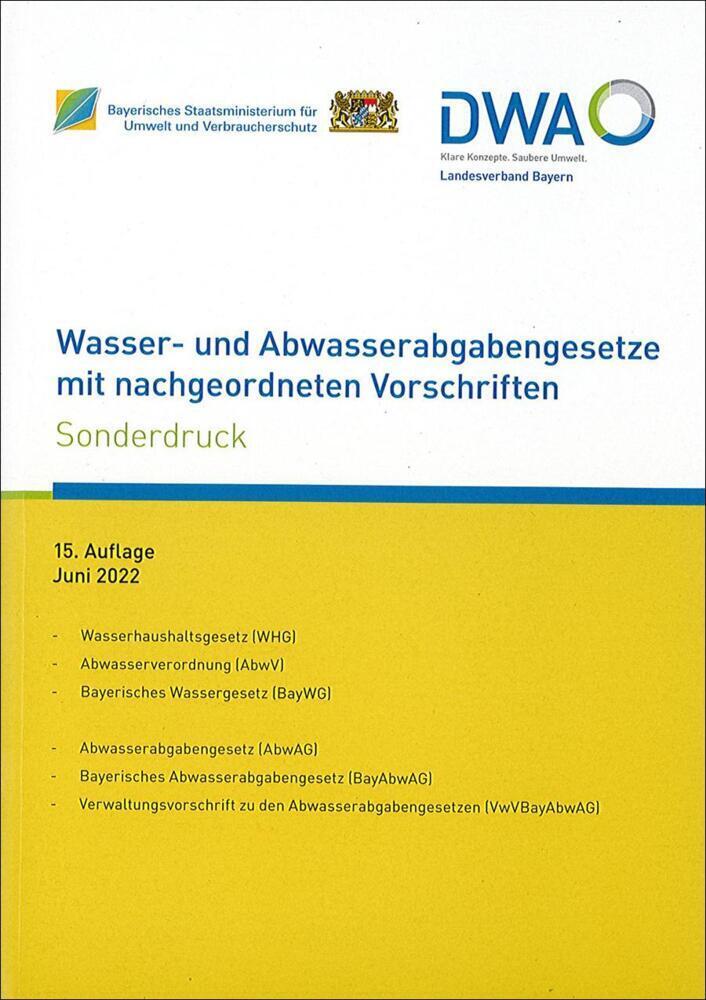 Cover: 9783968622149 | Wasser- und Abwasserabgabengesetze mit nachgeordneten Vorschriften