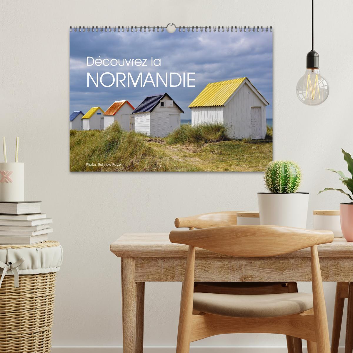 Bild: 9781325992287 | Découvrez la Normandie (Calendrier mural 2025 DIN A3 vertical),...