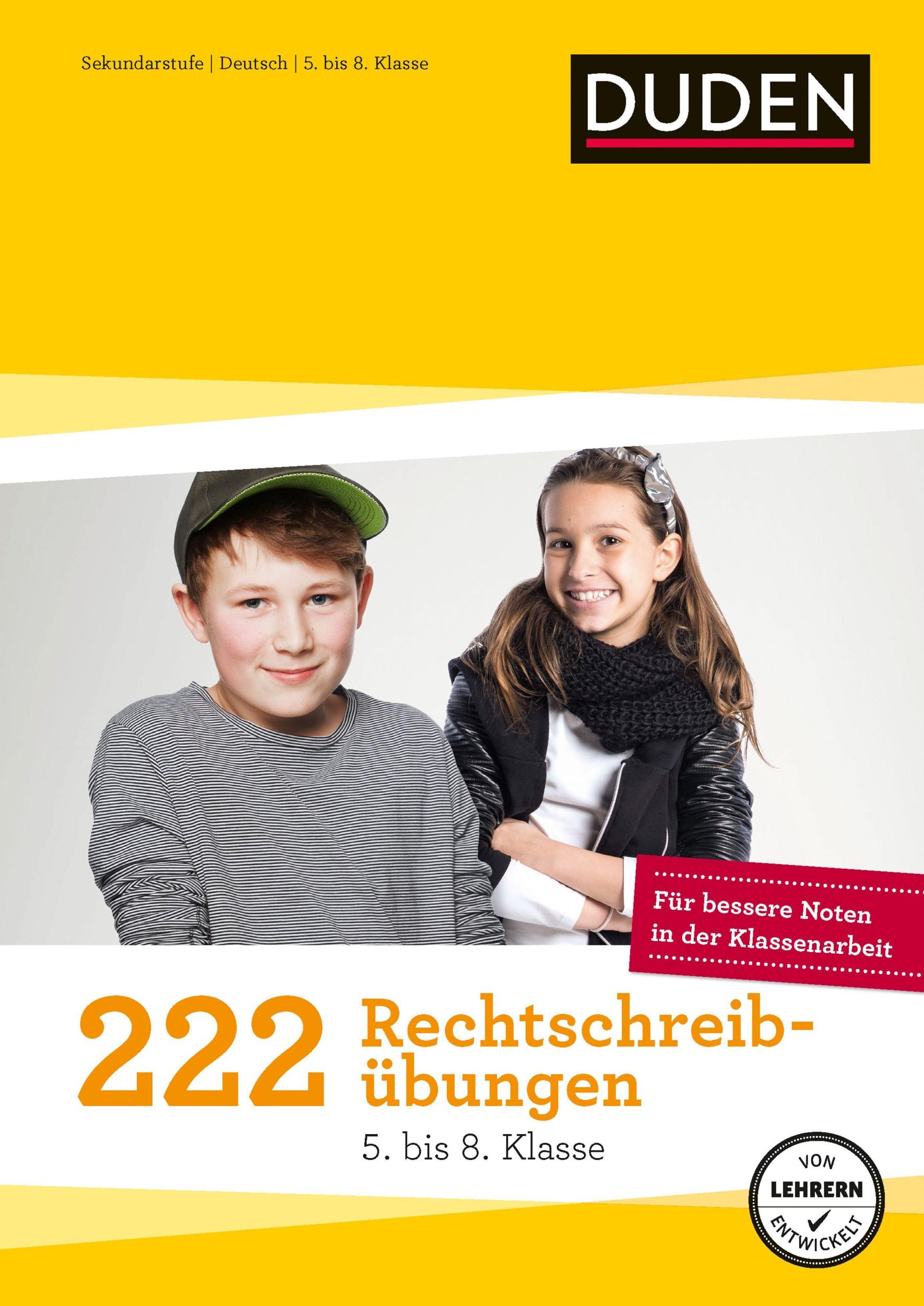 Cover: 9783411733354 | Duden 222 Rechtschreibübungen 5. bis 8. Klasse | Dudenredaktion | Buch