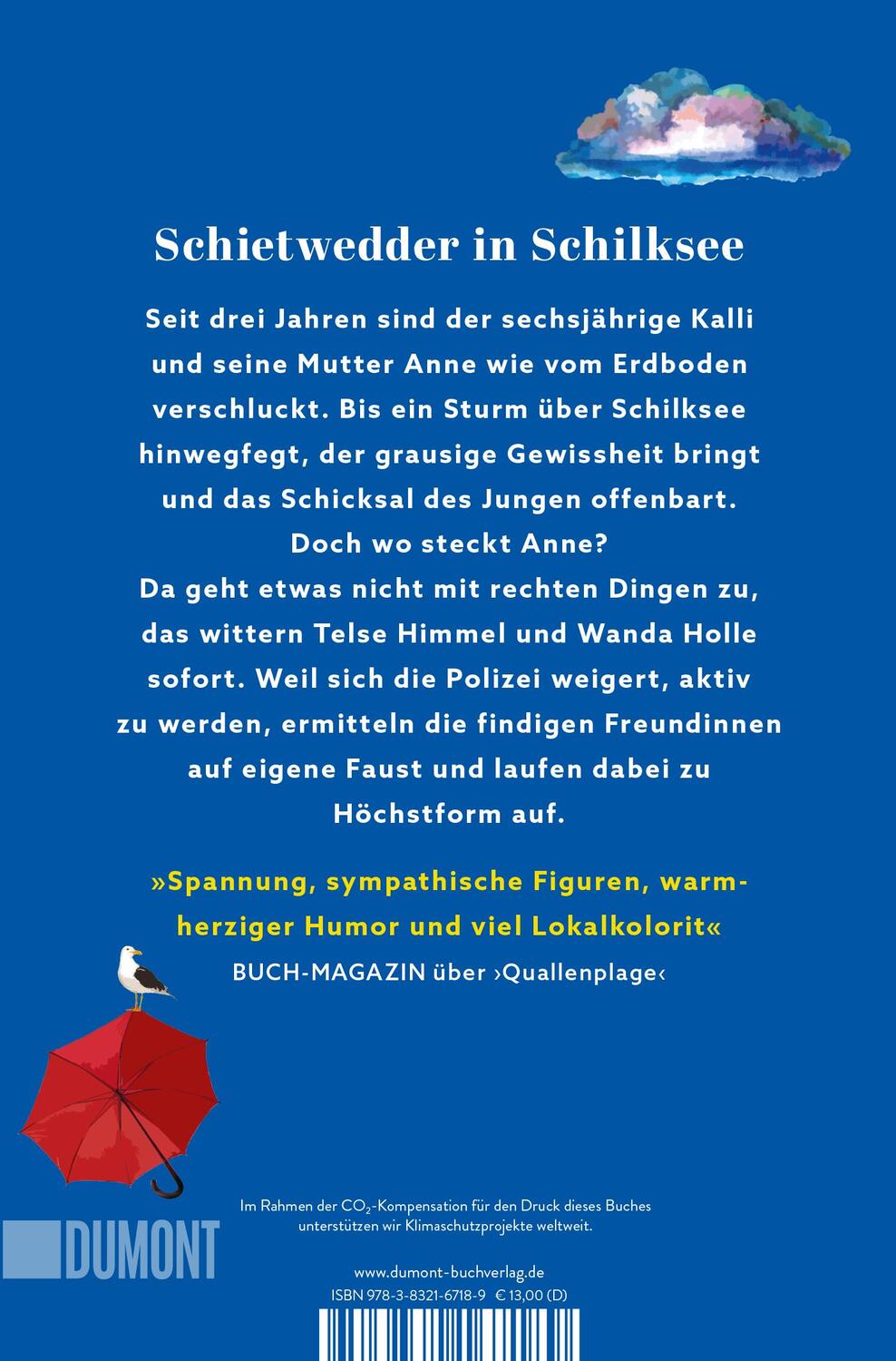 Rückseite: 9783832167189 | Orkantief | Ein Ostsee-Krimi | Susanne Bergstedt | Taschenbuch | 2024