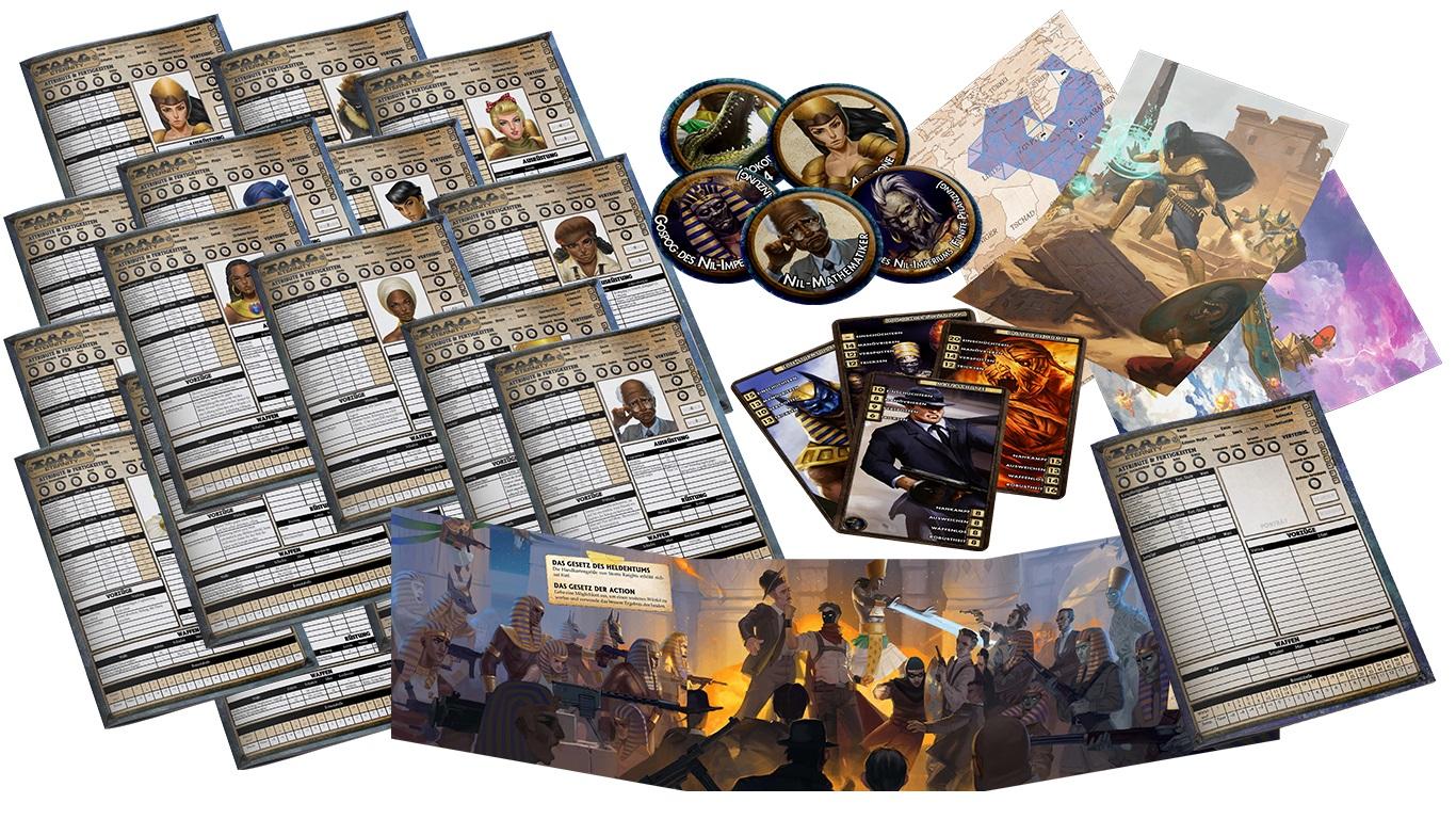 Cover: 9783963315275 | Torg Eternity - Das Nil-Imperium Spielleiter-Pack | Darrell Hayhurst