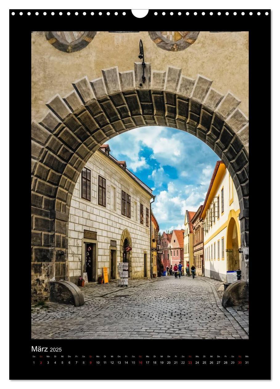 Bild: 9783457069110 | Cesky Krumlov Krumau (Wandkalender 2025 DIN A3 hoch), CALVENDO...