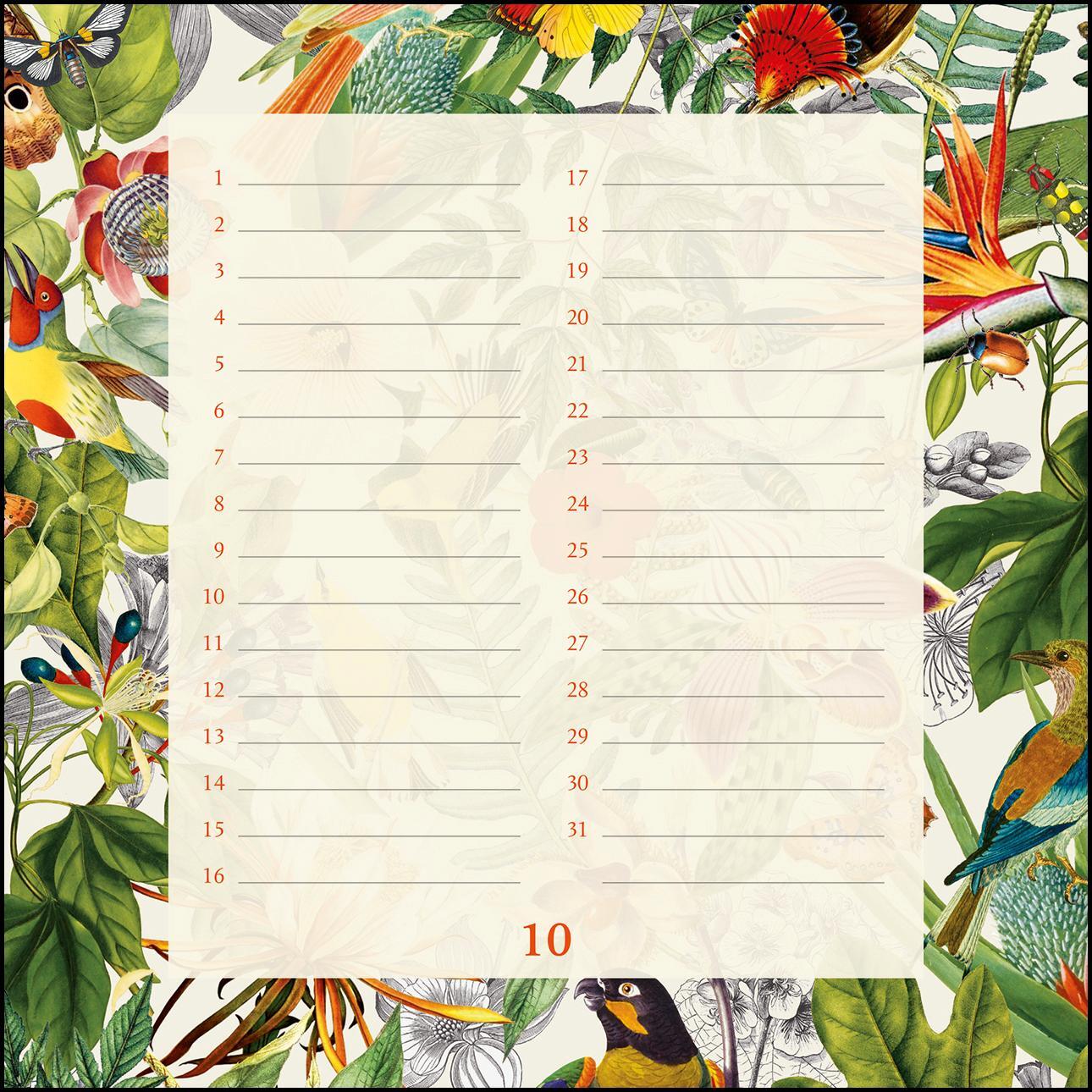 Bild: 9783832044923 | Immerwährender Geburtstagskalender floral - Archive by Portico...