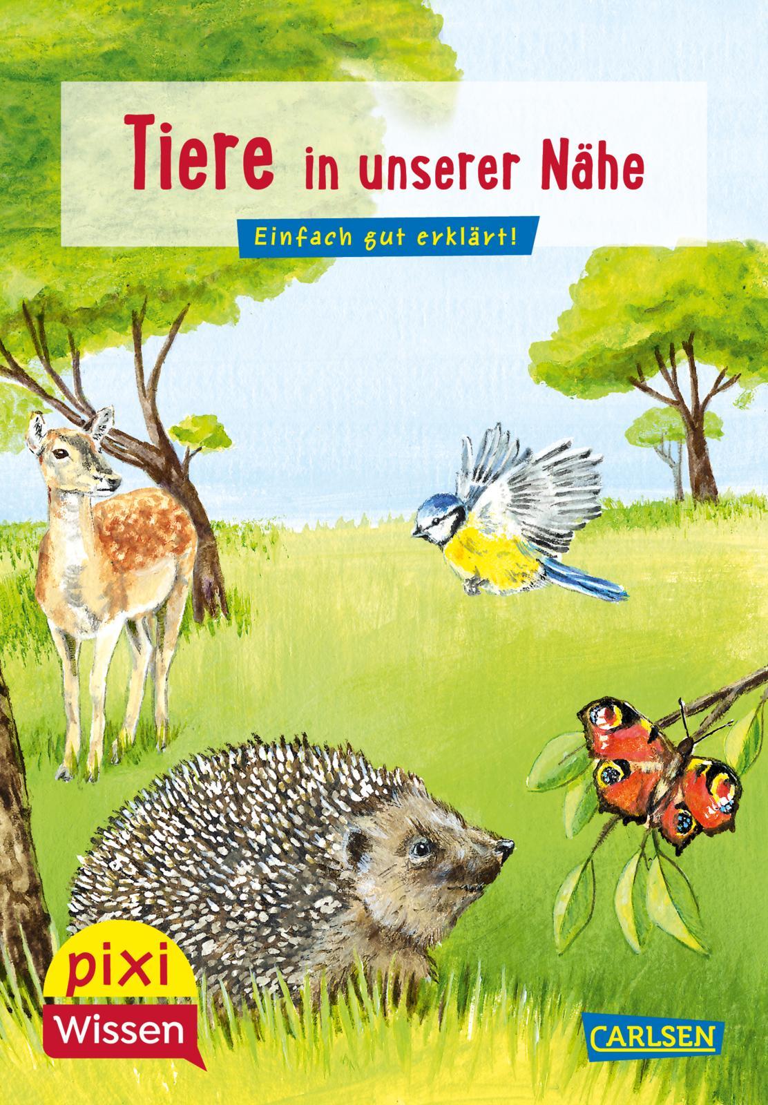 Cover: 9783551231727 | Pixi Wissen 17: VE 5: Tiere in unserer Nähe | Hanna Sörensen | Deutsch