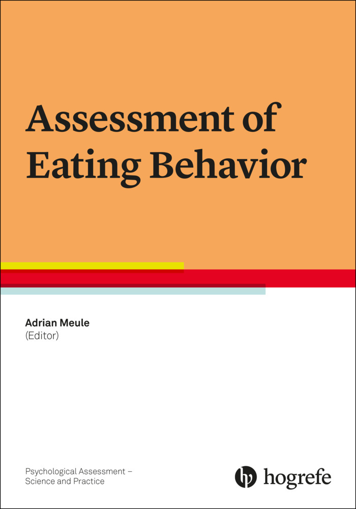 Cover: 9780889376168 | Assessment of Eating Behavior | Adrian Meule | Taschenbuch | VIII