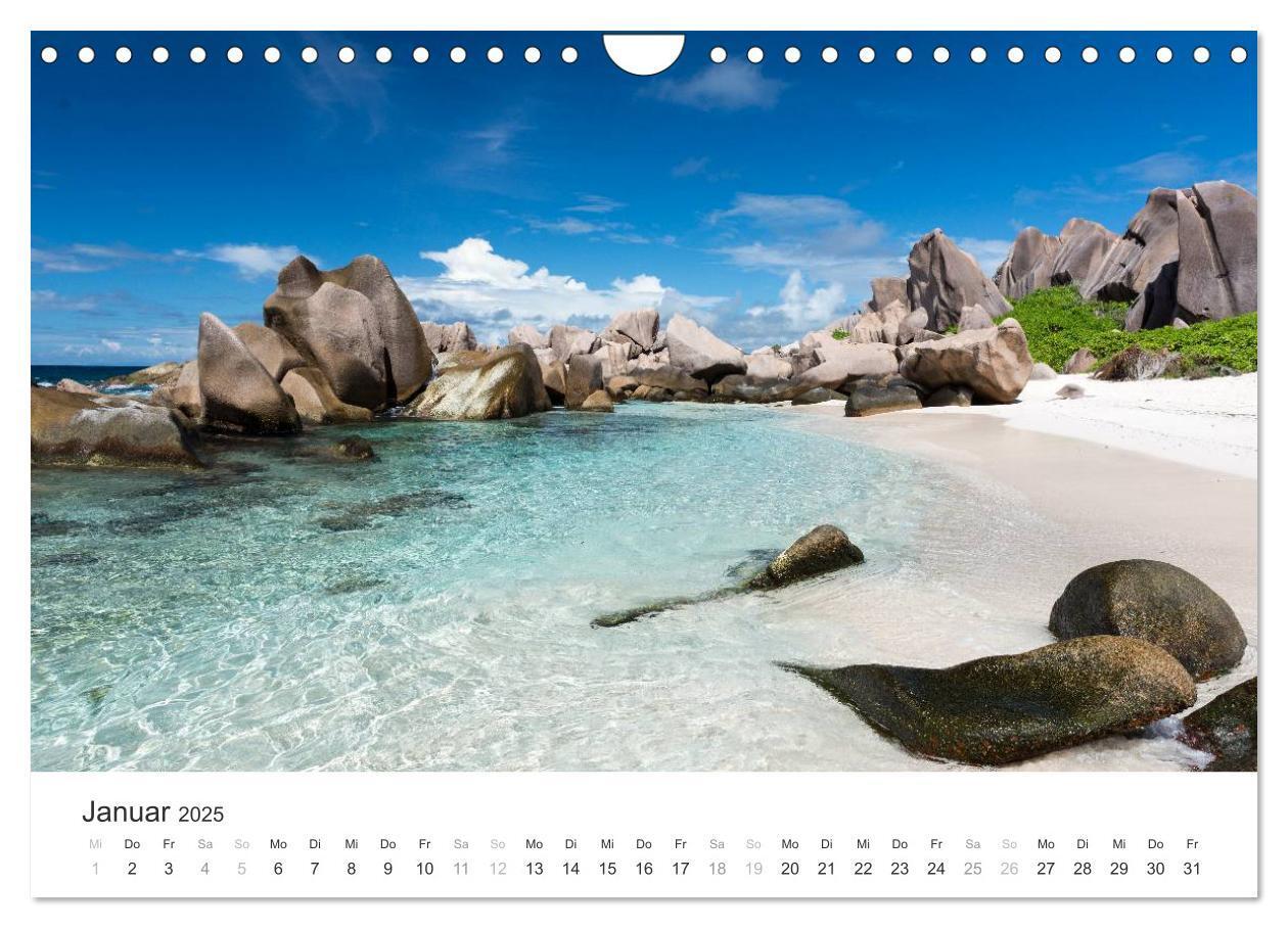 Bild: 9783435504091 | Seychellen - Willkommen im Paradies (Wandkalender 2025 DIN A4...