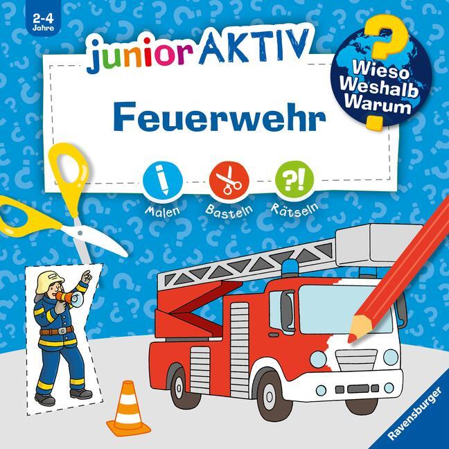 Cover: 9783473600229 | Wieso? Weshalb? Warum? junior AKTIV: Feuerwehr | Sebastian Coenen