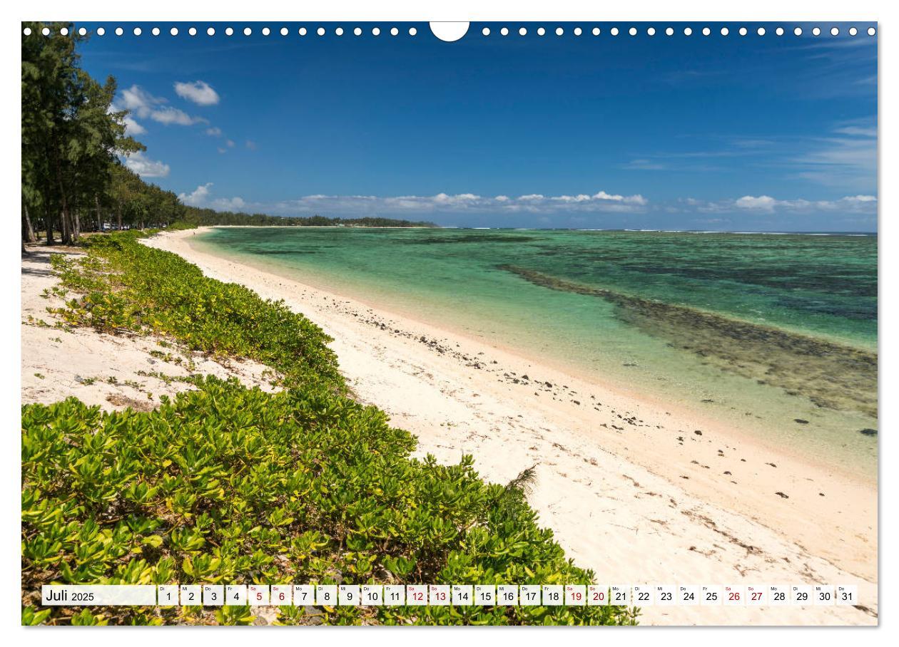 Bild: 9783435288113 | Traumstrände auf Mauritius (Wandkalender 2025 DIN A3 quer),...