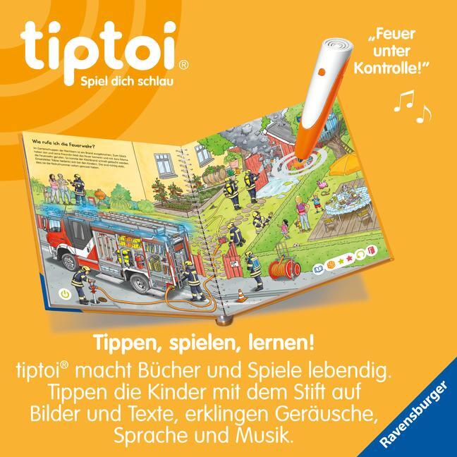 Bild: 9783473492275 | tiptoi® Wieso? Weshalb? Warum? Bei der Feuerwehr | Daniela Flucht