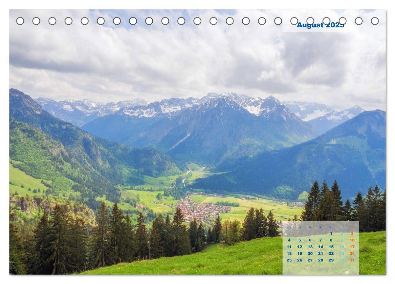 Bild: 9783435170043 | ALLGÄU, im Wandel der Jahreszeiten. (Tischkalender 2025 DIN A5...