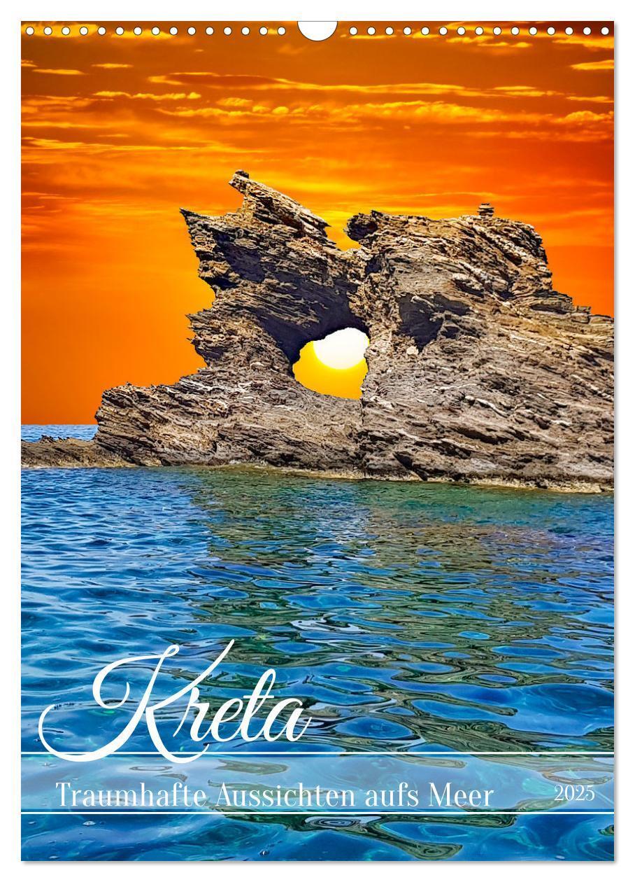 Cover: 9783435857081 | Kreta - Traumhafte Aussichten aufs Meer (Wandkalender 2025 DIN A3...