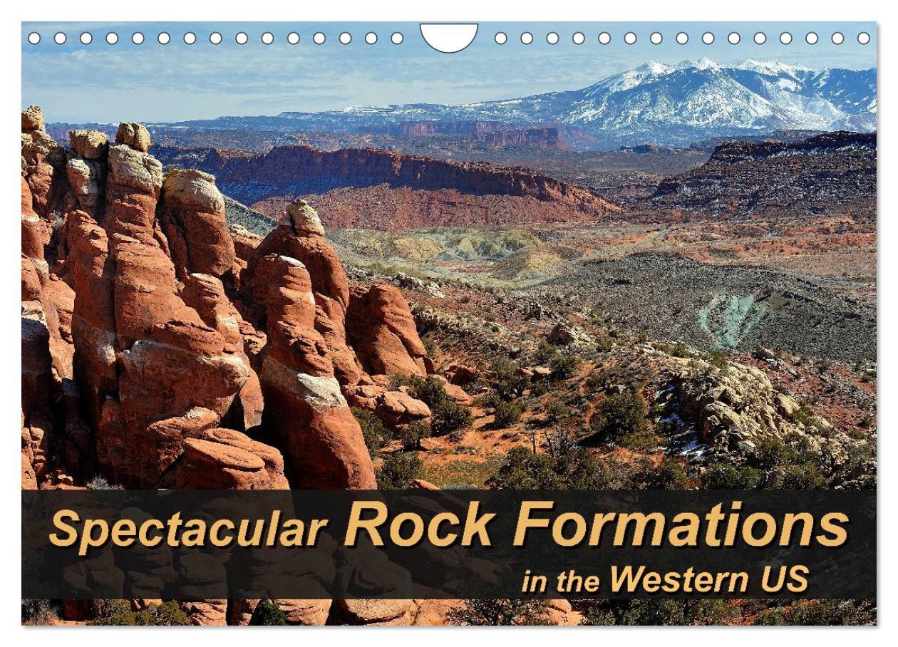 Cover: 9781325828456 | Spectacular Rock Formations in the Western US (Wall Calendar 2025...