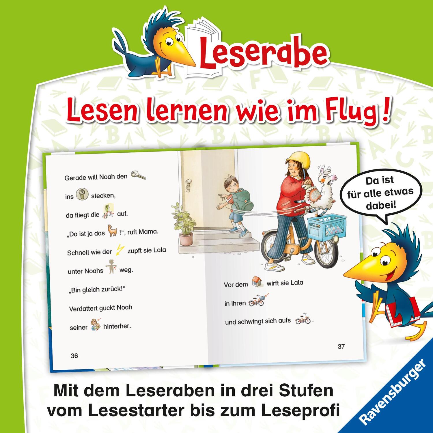 Bild: 9783473462131 | Lala, das labernde Lama - Leserabe ab Vorschule - Erstlesebuch für...