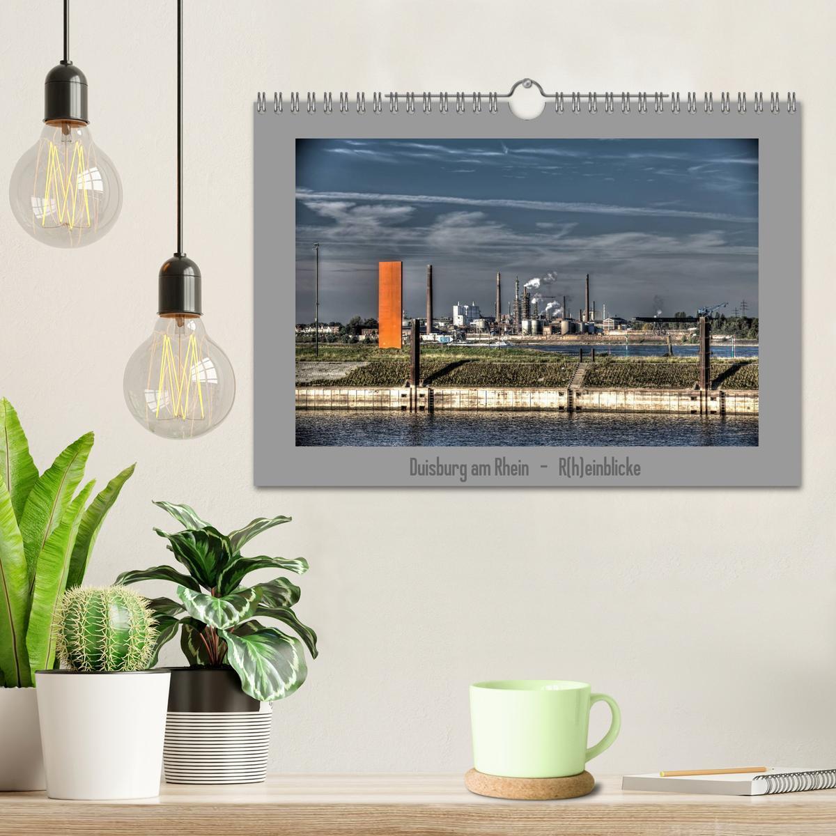 Bild: 9783435519316 | Duisburg am Rhein - R(h)einblicke (Wandkalender 2025 DIN A4 quer),...