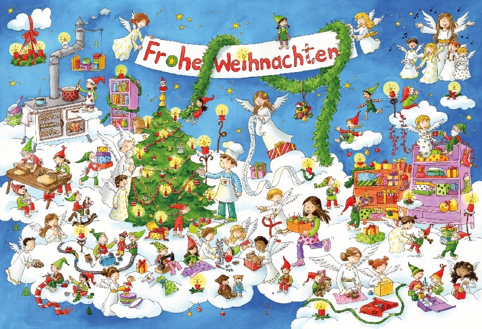 Bild: 9783780609502 | Oskar und Leni retten das Weihnachtsfest | Katharina Mauder | Kalender