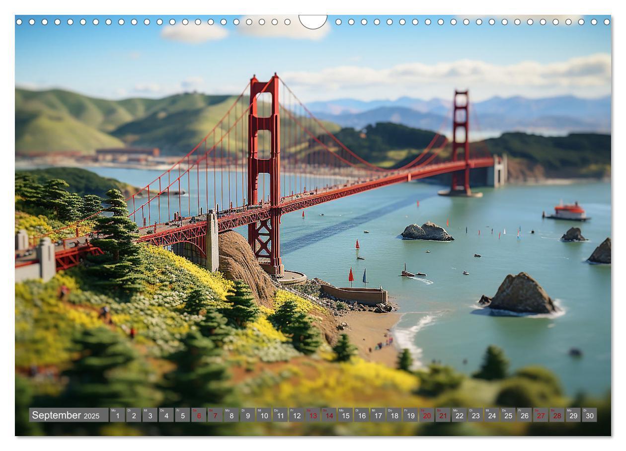 Bild: 9783383876776 | Urlaub in Miniatur (Wandkalender 2025 DIN A3 quer), CALVENDO...