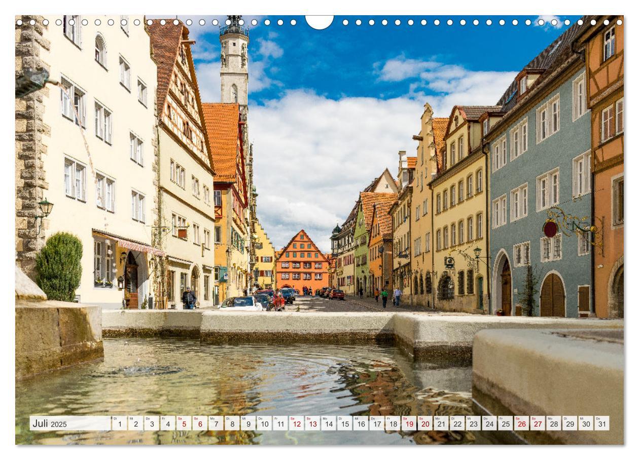 Bild: 9783383988066 | Ein Spaziergang durch Rothenburg ob der Tauber (Wandkalender 2025...