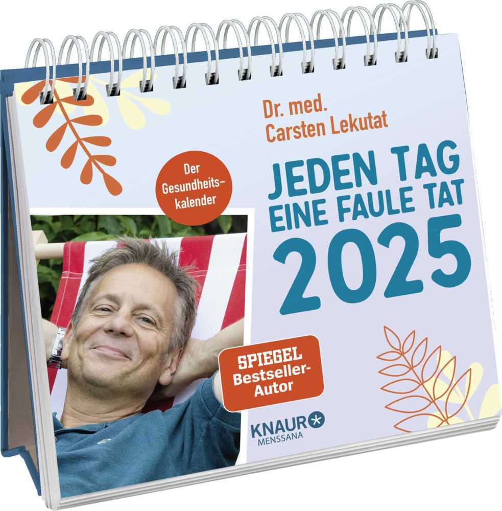 Cover: 4251693903666 | Wochenkalender 2025: Jeden Tag eine faule Tat | Carsten Lekutat | 2025