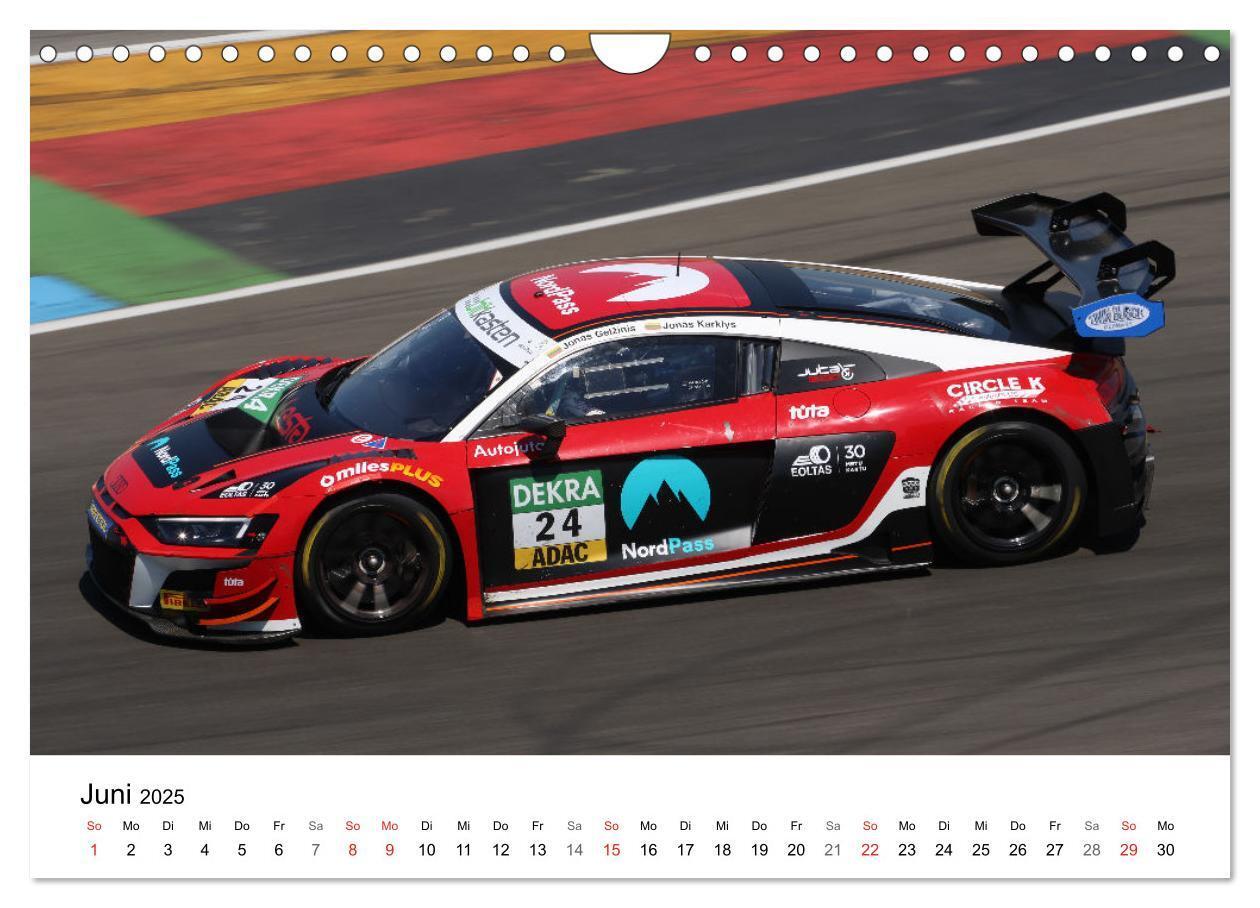 Bild: 9783435839834 | Die Vier Ringe im Motorsport (Wandkalender 2025 DIN A4 quer),...