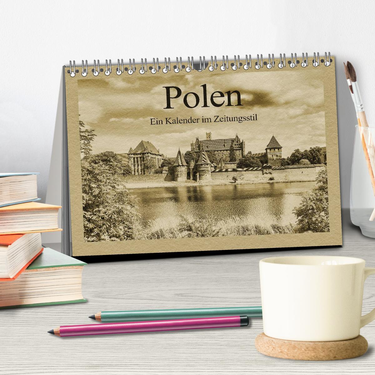 Bild: 9783435577026 | Polen ¿ Ein Kalender im Zeitungsstil (Tischkalender 2025 DIN A5...