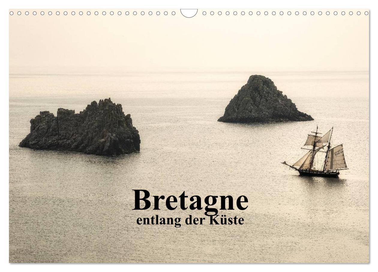 Cover: 9783435540228 | Bretagne entlang der Küste (Wandkalender 2025 DIN A3 quer),...