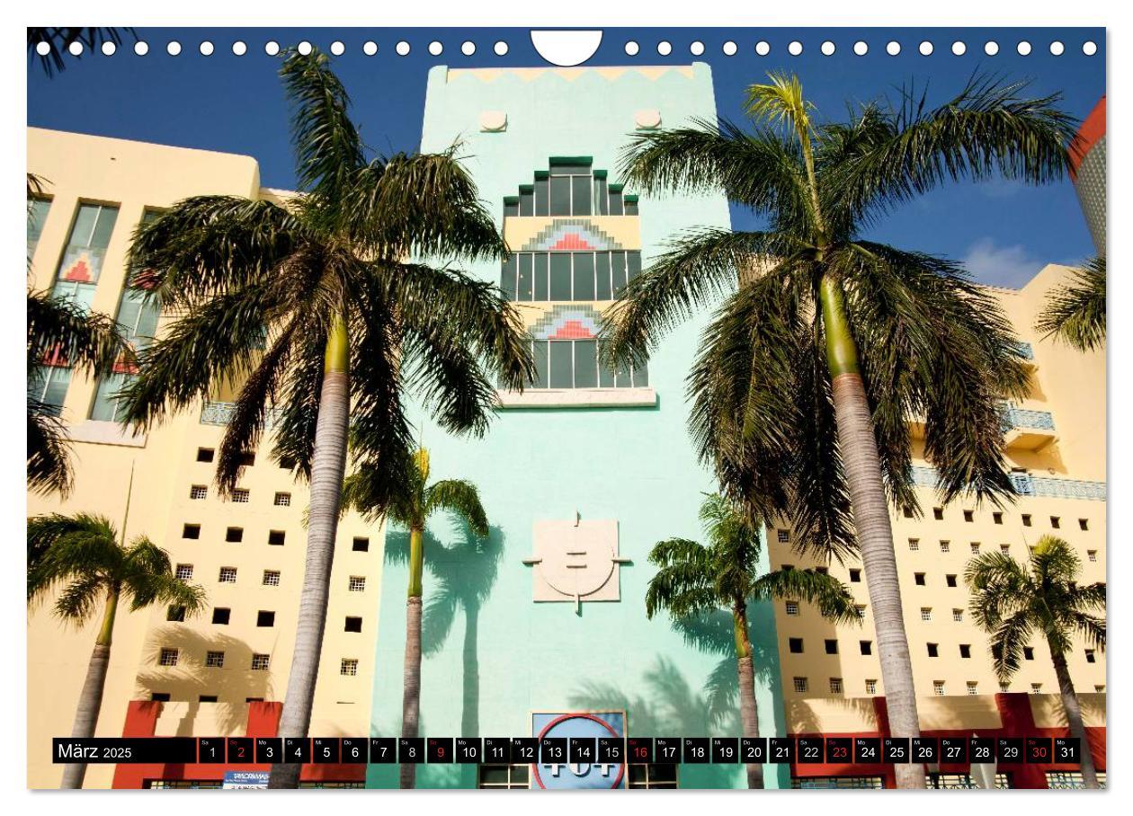 Bild: 9783435743926 | Miami und Florida (Wandkalender 2025 DIN A4 quer), CALVENDO...