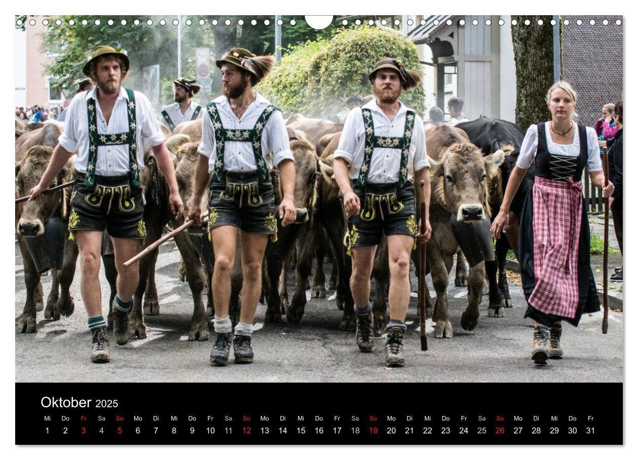 Bild: 9783435558773 | Allgäuer Impressionen (Wandkalender 2025 DIN A3 quer), CALVENDO...