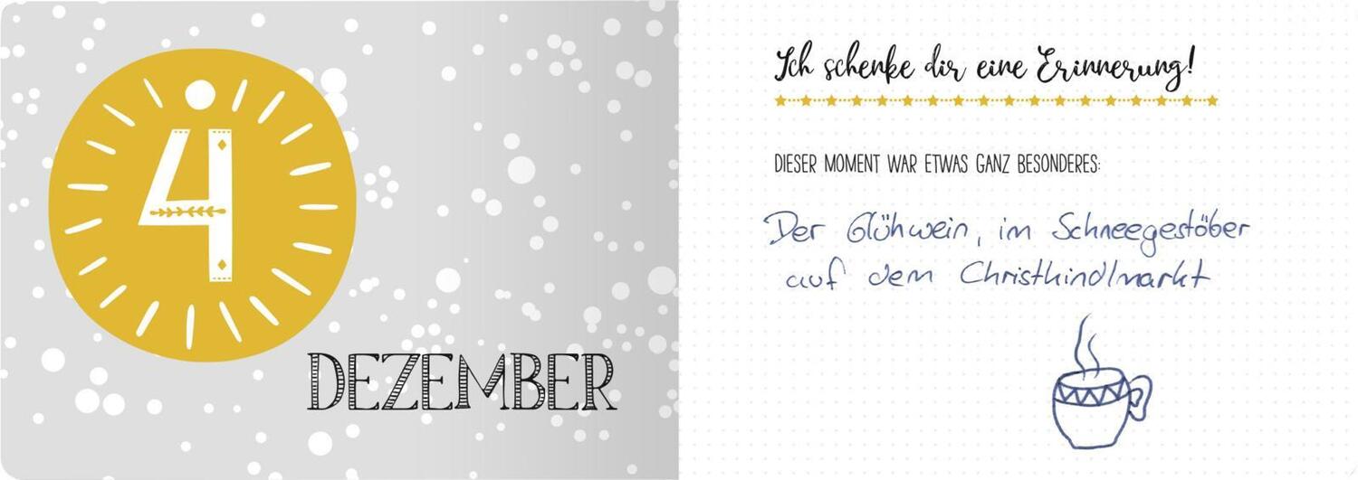 Bild: 4014489125532 | 24 Tage von mir für dich | Dein besonderer Adventskalender | Kalender