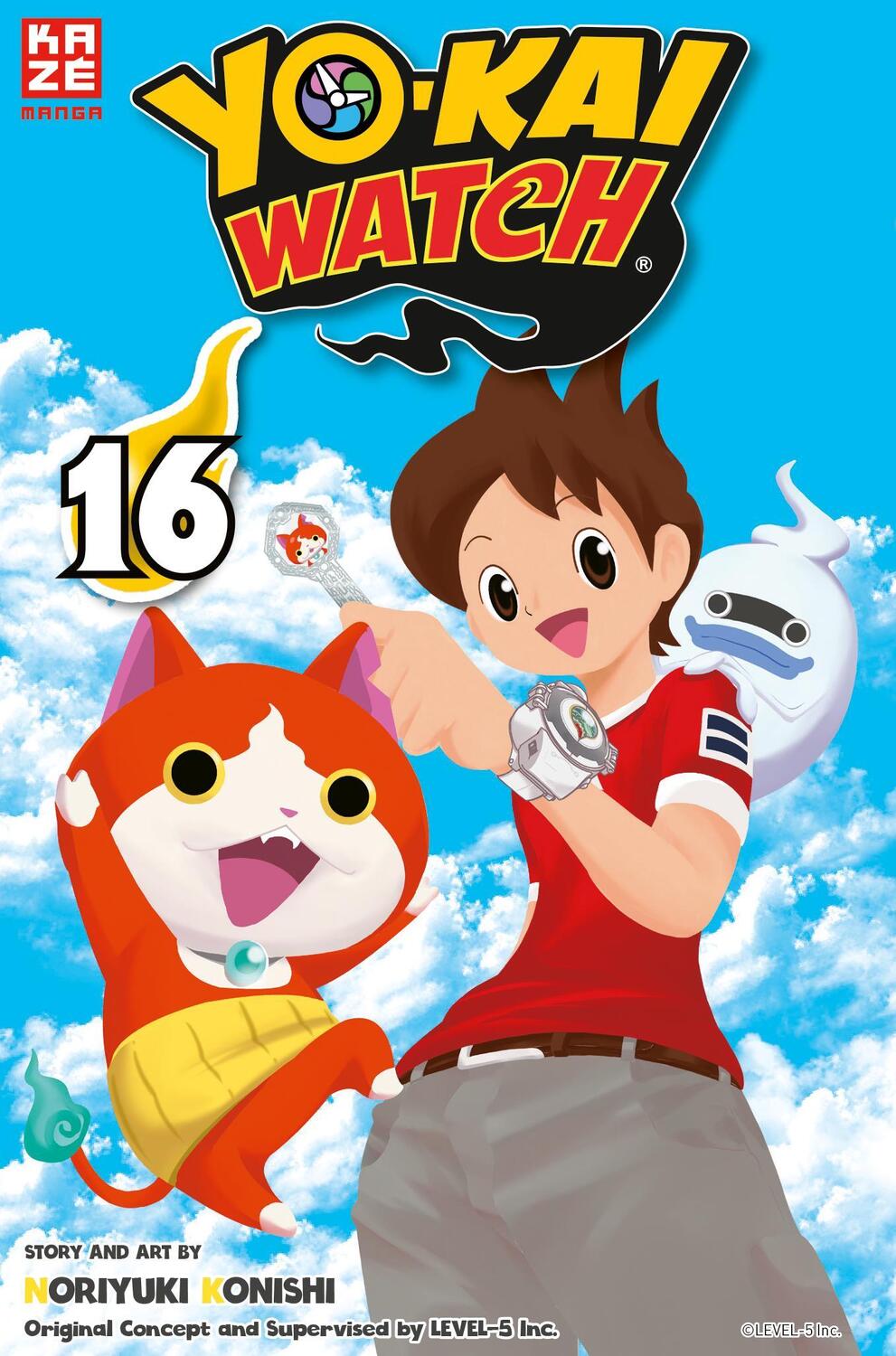 Cover: 9782889218431 | Yo-kai Watch - Band 16 | Noriyuki Konishi | Taschenbuch | 184 S.