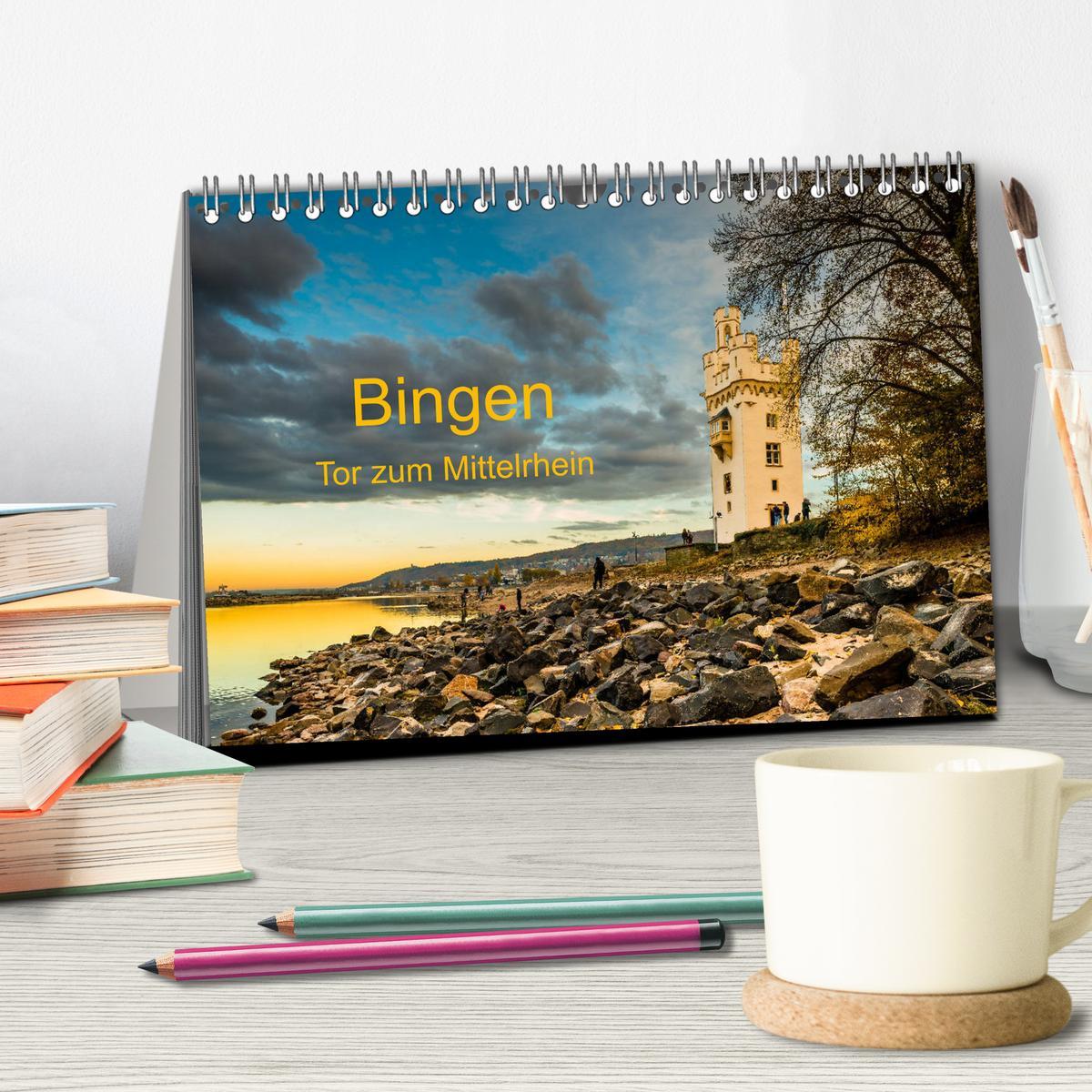 Bild: 9783435645909 | Bingen - Tor zum Mittelrhein (Tischkalender 2025 DIN A5 quer),...