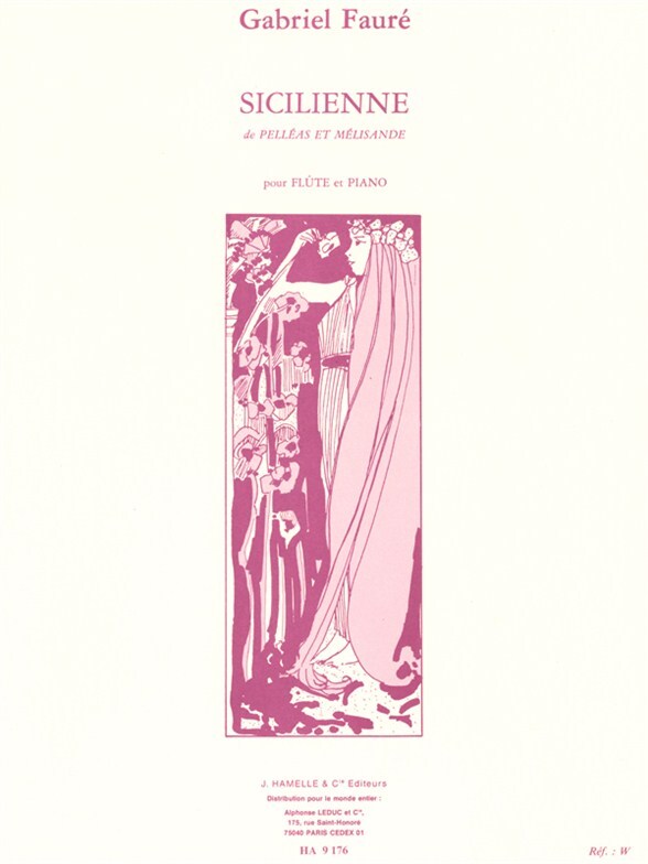 Cover: 9790230791762 | Sicilienne Op.78 | Alphonse Leduc | EAN 9790230791762