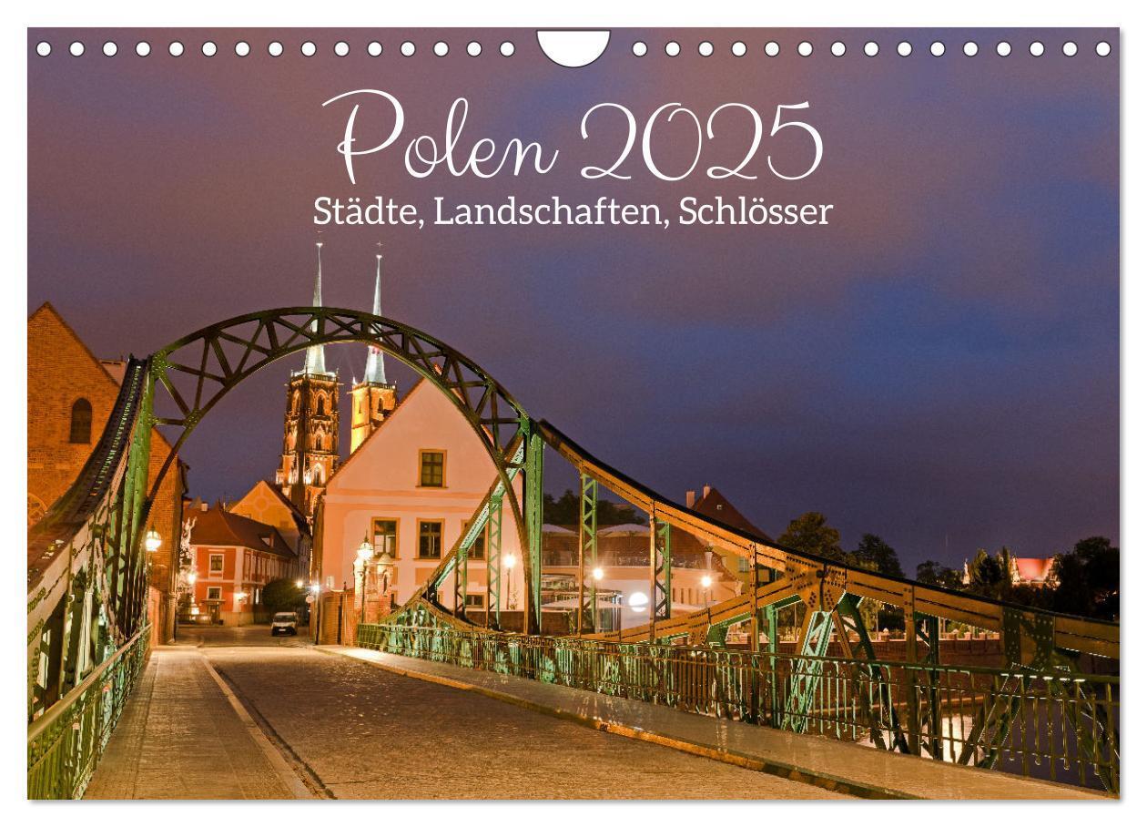 Cover: 9783383940491 | Polen - Städte, Landschaften, Schlösser (Wandkalender 2025 DIN A4...