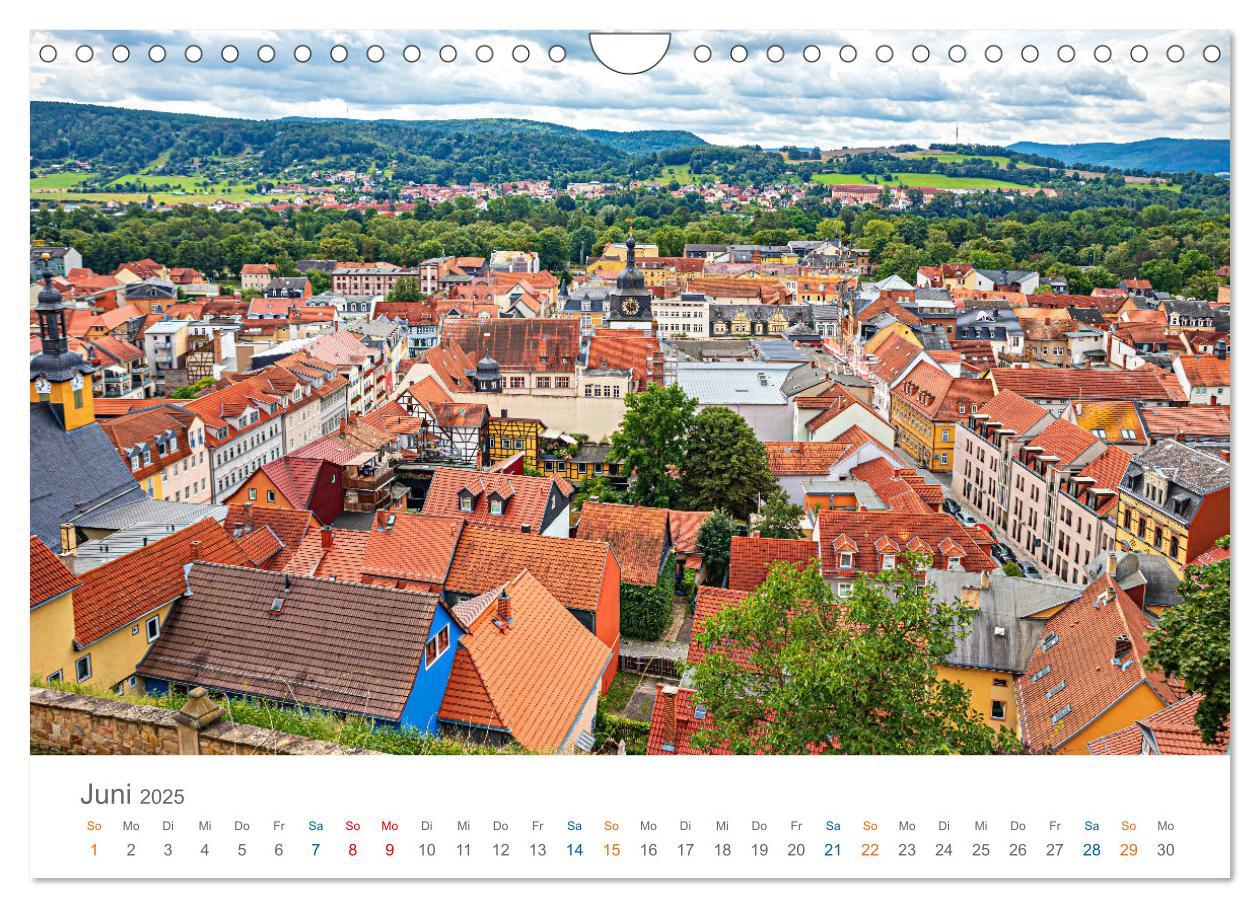 Bild: 9783457176245 | Rudolstadt - im Tal der Saale (Wandkalender 2025 DIN A4 quer),...