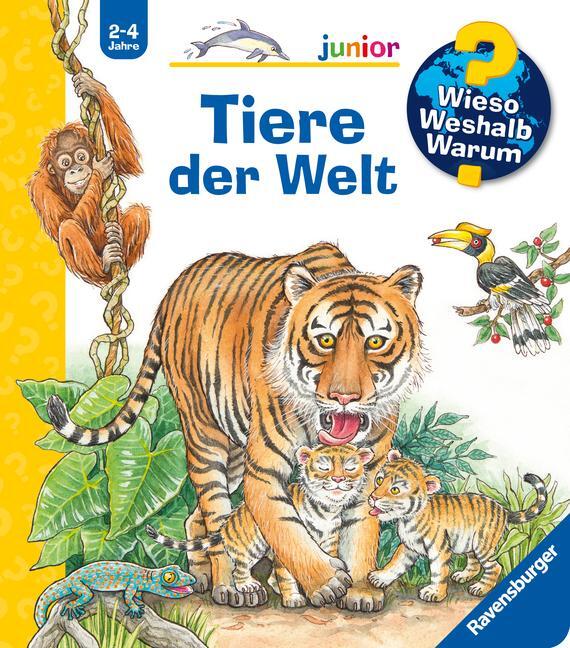 Cover: 9783473600359 | Wieso? Weshalb? Warum? junior, Band 73: Tiere der Welt | Gernhäuser