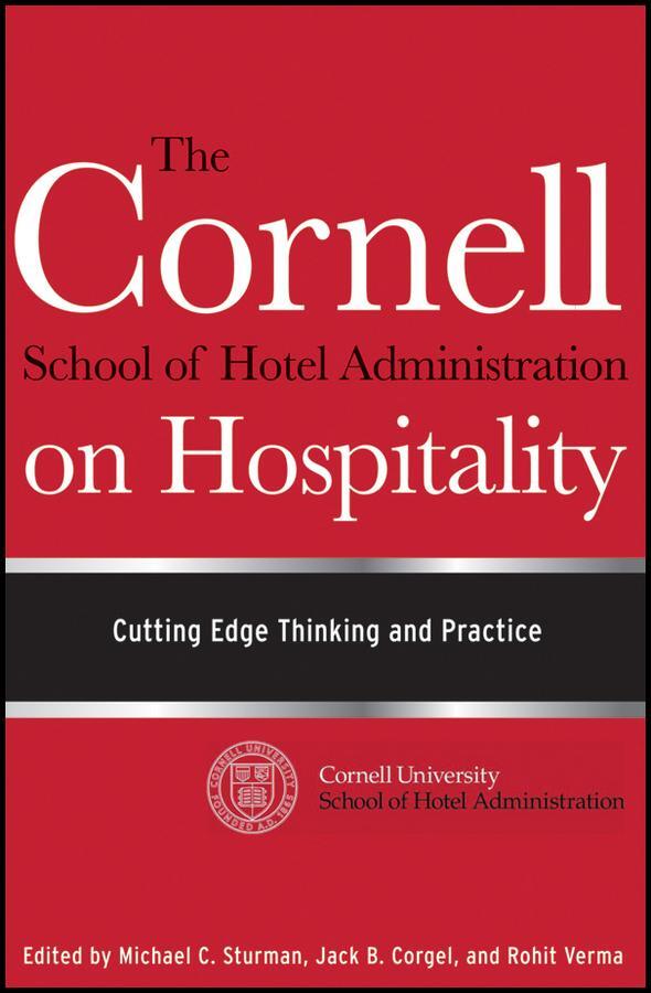 Cover: 9780470554999 | The Cornell School of Hotel Administration on Hospitality | Buch