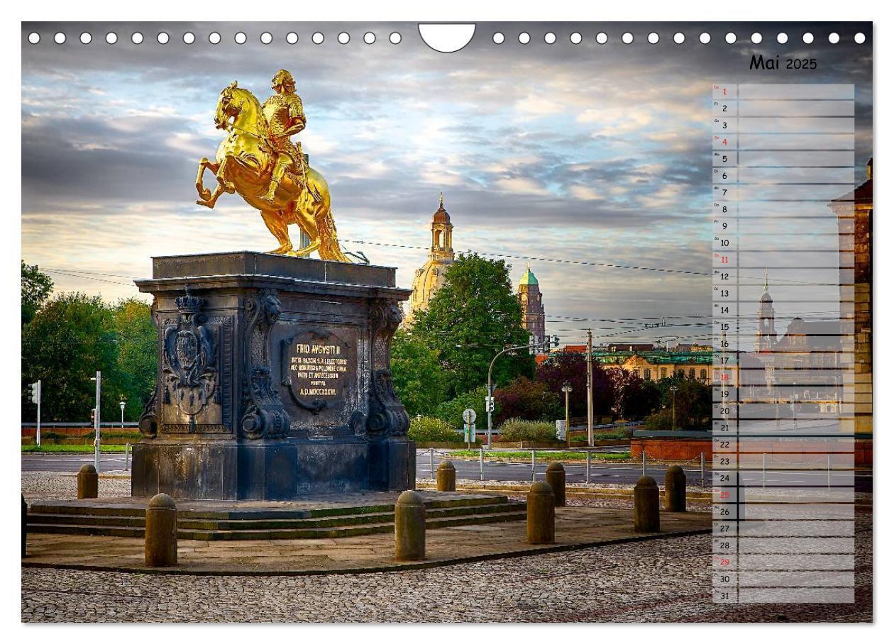 Bild: 9783435744657 | Dresden 2025 / Geburtstagskalender (Wandkalender 2025 DIN A4 quer),...