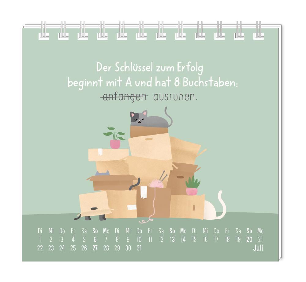 Bild: 9783986361068 | Mini-Kalender 2025 Einfach mal nichts tun. | Mini-Kalender | Original