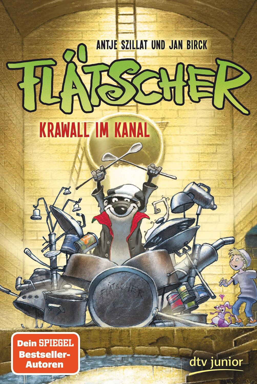 Cover: 9783423761765 | Flätscher 02 - Krawall im Kanal | Antje Szillat | Buch | Flätscher