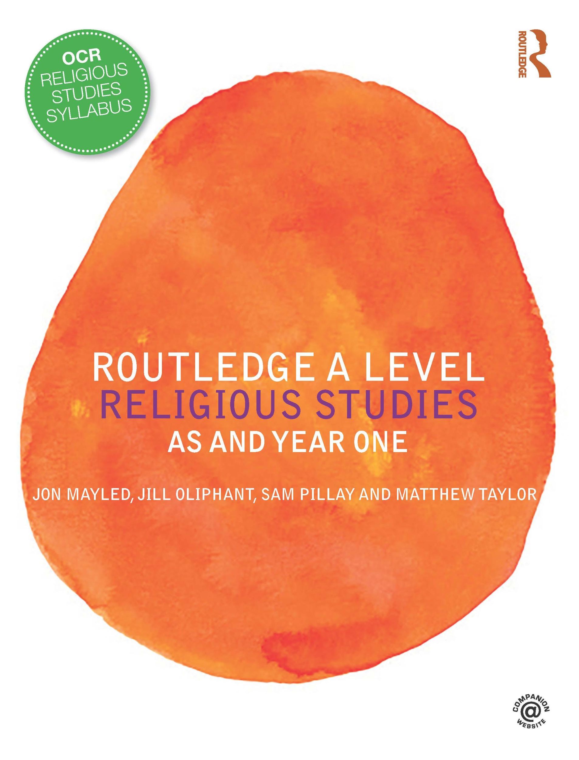 Cover: 9781138631397 | Routledge A Level Religious Studies | AS and Year One | Taschenbuch