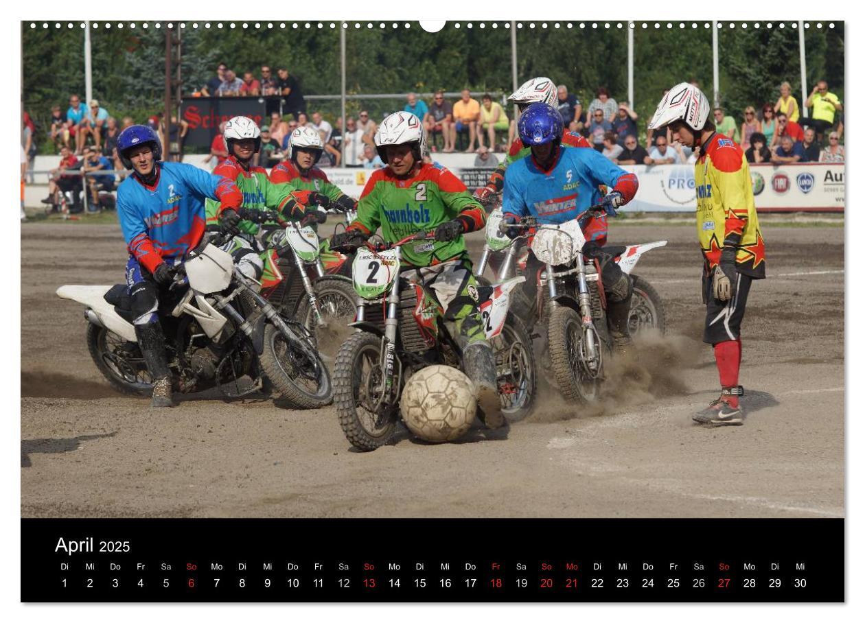 Bild: 9783435674596 | Motorsport: Motoball (Wandkalender 2025 DIN A2 quer), CALVENDO...