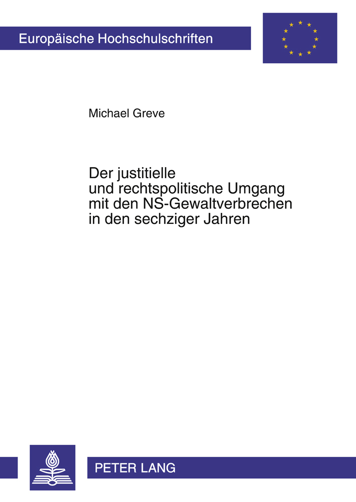 Cover: 9783631384756 | Der justitielle und rechtspolitische Umgang mit den...