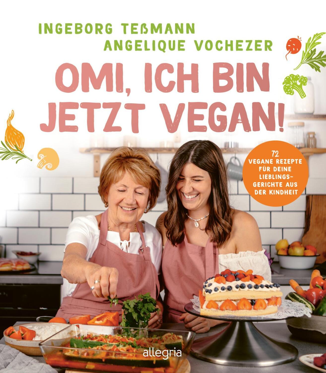 Cover: 9783793424451 | Omi, ich bin jetzt vegan! | Angelique Vochezer | Taschenbuch | 192 S.